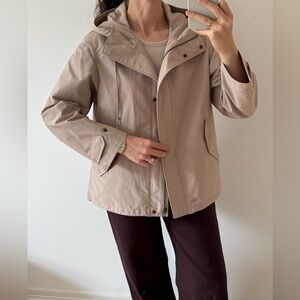 NWOT UNIQLO Women’s Cotton Blend Windbreaker Parka